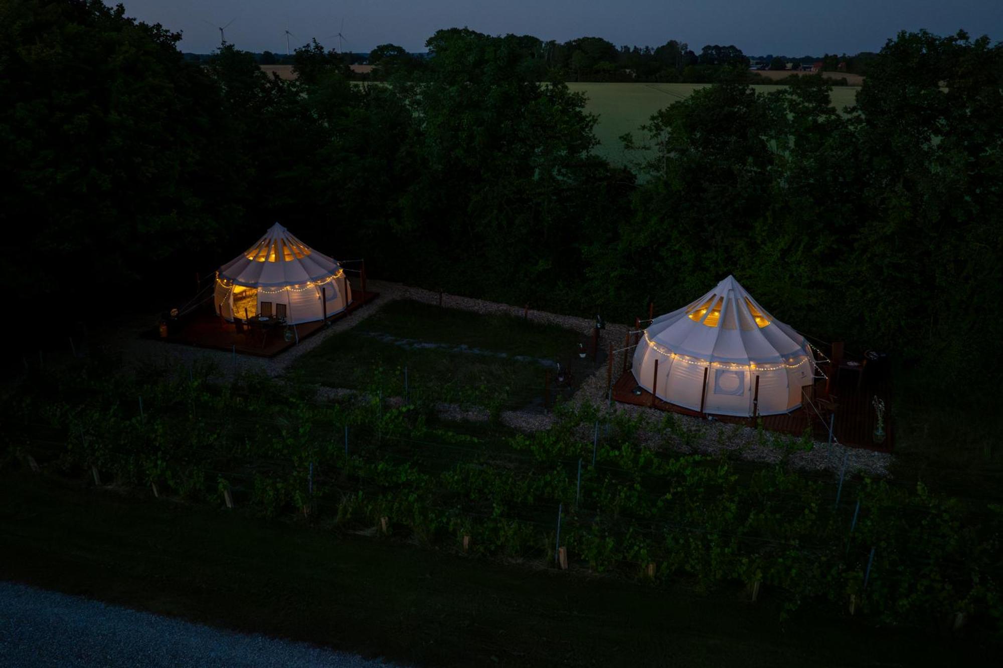 Hotel Holmegaard Vin Og Glamping Dannemare Zewnętrze zdjęcie